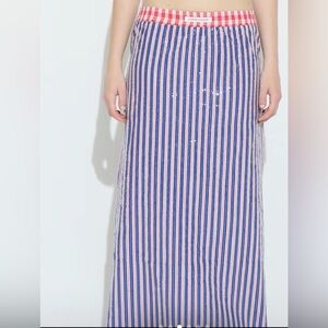 Hand Over x Stradivarius Sequin Maxi Skirt Medium